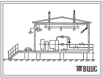 Типовой проект 402-11-0140.22.87 Блок-бокс насоса для перекачки обводненной нефти БНо–1Б