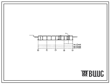 Типовой проект 902-2-396.86 Аэротенк двухкоридорный из сборного железобетона с размерами коридора 6х36 - 42 м (4, 5, 6 секций)
