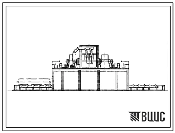 Типовой проект 406-9-70 Сушило для поверностной подсушки литейных полуформ размером 3000х2600 на газе и мазуте