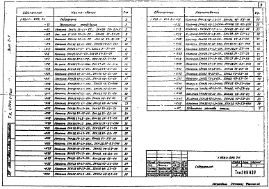 Выпуск 2-1 Колонны сечением 400х400 мм. Рабочие чертежи