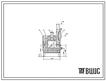 Проект 58444 Печь нагревательная щелевая на газе