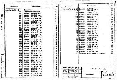 Выпуск 2-11 Колонны сечение 400х400 мм для зданий с  зальными помещениями высотой этажа 4,2; 4,8; 5,4; 6,0; 7,0 и 8,0 м. Рабочие чертежи