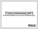 Типовой проект 705-1-200.86 Прирельсовый склад вместимостью 2400 т для хранения аммиачной селитры на стоечных поддонах. Размеры здания - 24x72 м. Расчетная температура: -20, -30, -40°С. Стены – панельные. Покрытие - железобетонные плиты по железобетонным