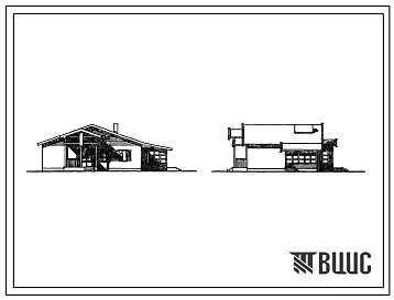 Типовой проект 184-000-180 Одноэтажный одноквартирный 3-комнатный жилой дом с возможностью пристройки гаража (для индивидуальных застройщиков)