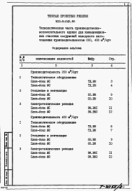 Альбом 3 Ведомости потребности в материалах
