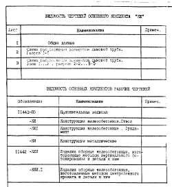 Альбом 1 Рабочие чертежи фундамента, ствола, конструкции металлические.