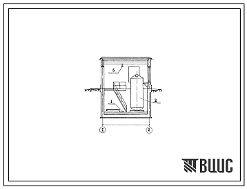 Типовой проект 901-2-71с Пневматическая насосная станция хозяйственно-противопожарного водоснабжения производительностью 100 м3/час для районов с сейсмичностью до 9 баллов