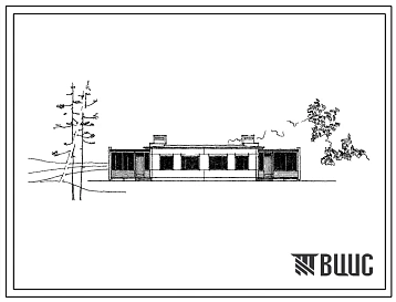 Типовой проект 181-13-39 1-этажный 2-квартирный жилой дом с 2-комнатными квартирами для строительства во 2 и 3 строительно-климатических зонах.