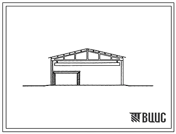Типовой проект 409-14-39 Навес для узлов и агрегатов и площадка для хранения базы технического обслуживания и ремонта 150 башенных кранов.