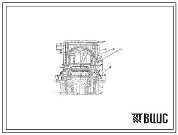 Проект 58025 Печь термическая с выкатным подом размерами 4х16 м, на газе и мазуте (правая)