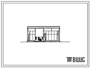 Типовой проект 704-5-10 Склад баллонов для невзрывоопасных газов в составе 6 секций по 32 баллона.
