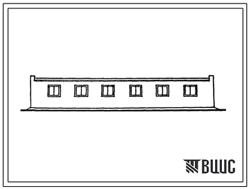 Типовой проект 807-10-103с.13.87 Изолятор на 10 мест для коров. Стены каменные (для Азербайджанской ССР)