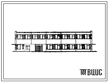 Типовой проект 416-7-103 Подсобный корпус для хлебоприемных пунктов 1 и 2 групп (из сборных железобетонных конструкций)