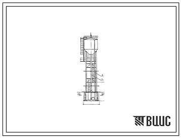 Типовой проект 901-5-38.87 Башня с баком емкостью 50 м3 высотой 18 м