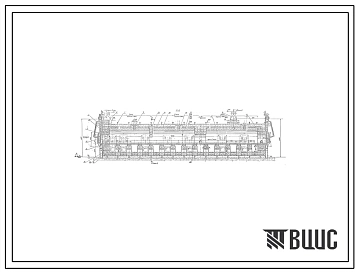 Проект 38670 Печь толкательная для нормализации стальных отливок, пл. пода 2,32х14,85 м