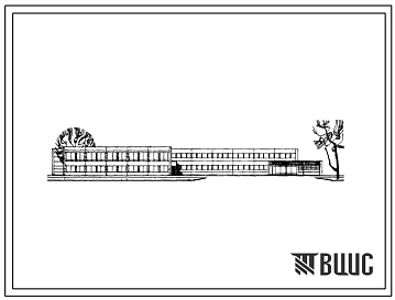 Типовой проект 222-1-37сп Десятилетняя школа на 1104 учащихся в каркасно-панельных конструкциях. Для строительства в IV строительно-климатической зоне, в районах с сейсмичностью 8 баллов, на просадочных грунтах.