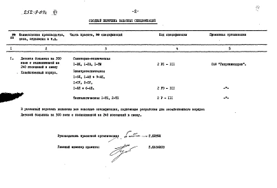 Альбом 7 Заказные спецификации