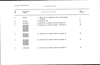Альбом 9 Ведомости потребности в материалах