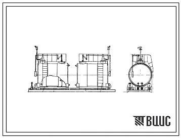 Типовой проект 704-1-119 Блоки резервуаров для светлых и темных нефтепродуктов 2х25 м?.