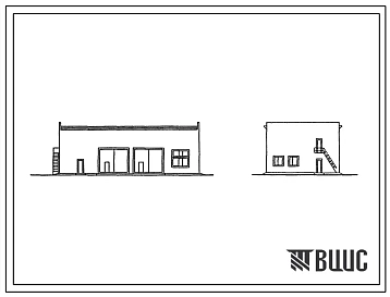 Типовой проект 816-1-147.88 Цех для ремонта комбайнов на 2 постановочных места. Предназначен для технического обслуживания и ремонта комбайнов на готовых узлах и агрегатах. Размеры здания - 12x24 м. Расчетная температура: -30°С. Стены – кирпичные. Покрыти