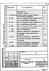 Альбом 8 Ведомости потребности в материалах