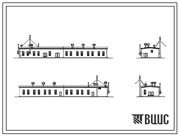 Типовой проект 901-2-16 Насосная станция оборотного водоснабжения производительностью 2000 м.куб/час с двумя группами насосов и установкой по бработке охлаждающей воды