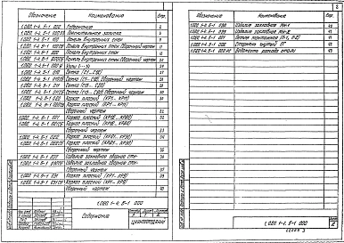 Выпуск 5-1 Панели внутренних стен лестничных клеток. Рабочие чертежи