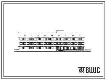 Типовой проект 254-5-7 Городская санитарно-эпидемиологическая станция для строительства во 2 и 3 строительно-климатических зонах.