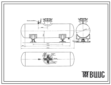 Серия М65 Цистерна для хлора на 9 т. ЦХ-9