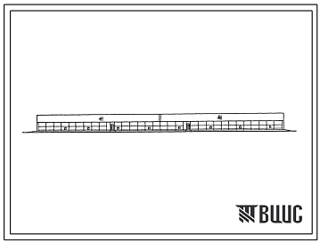 Типовой проект 805-3-78.86 Птичник на 15 тыс. голов ремонтного молодняка кур. Стены из асбестоцементных панелей
