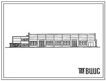 Типовой проект 409-15-75.83 Производственный корпус мастерской монтажных заготовок с годовой программой 660 тыс.руб. для сельского строительства