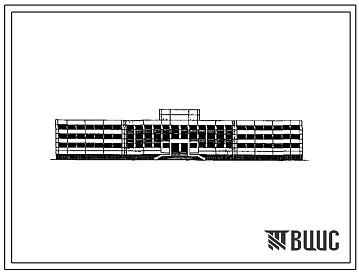 Типовой проект 222-01-624м.88 Школа на 33 класса (1266 учащихся). Грунты вечномерзлые. Здание трехэтажное. Каркас по серии 1.220.1-3м. Стены из трехслойных легкобетонных панелей на жестких связях по серии 1.232.1-10м.