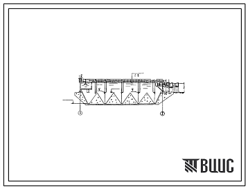 Типовой проект 902-2-400.86 Отстойники горизонтальные шириной 9 м со встроенной камерой хлопьеобразования (4 отделения)