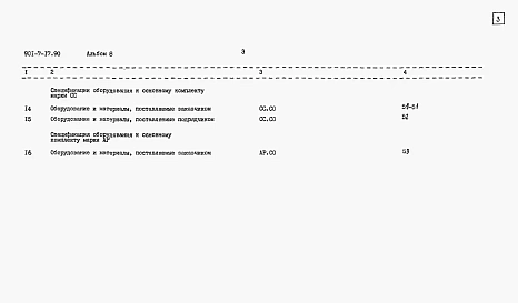 Альбом 8 Спецификации оборудования
