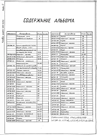 Альбом 1 Рабочие чертежи