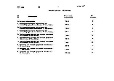 Альбом 5 Заказные спецификации