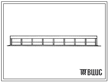 Типовой проект 803-4-17с.83 Трехстенный навес на 625 племенных ярок. Для строительства в районах сейсмичностью 8 баллов
