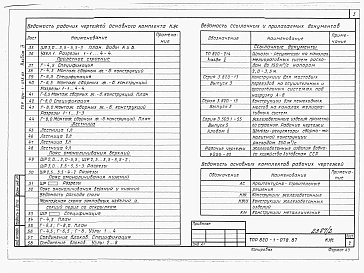 Альбом 2  Чертежи железобетонных конструкций и изделий, конструкции металлические    
