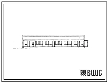 Типовой проект 2-50А-1/68 Школа на 80 учащихся для строительства во 2 строительно-климатической зоне в леспромхозах.