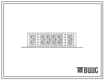 Типовой проект 1К-308В-1/67 Пятиэтажный трехсекционный жилой дом на 45 квартир (без подвала). (Однокомнатных  5, двухкомнатных  5, трехкомнатных  25, четырехкомнатных  10).