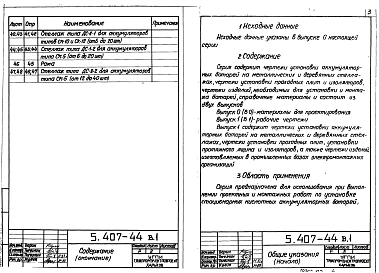 Выпуск 1 Рабочие чертежи.