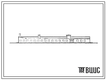 Типовой проект 801-152 Телятник на 120 голов отъемного выращивания с родильным отделением на 22 места. Для строительства в районах с расчетной наружной температурой -10 и 20 0С.