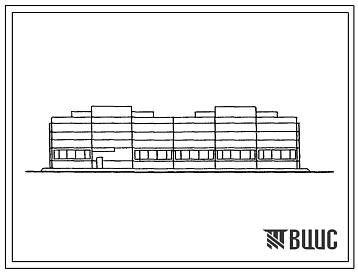 Типовой проект 503-211 Гараж-стоянка на 20 автомобилей, обслуживающих издательства
