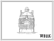 Фасады Типовой проект 406-9-87 Печь нагревательная камерная размерами пода 0,7х0,7 м на газе среднего давления с отводом дыма вверх.