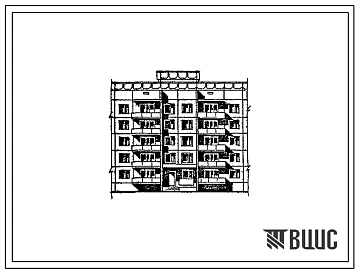 Типовой проект 101-01 Блок-секция 5-этажная, 19-квартирная, рядовая-торцевая 1Б-1Б-2Б-2Б