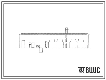 Типовой проект 903-1-103 Котельные для централизованного теплоснабжения систем отопления и вентиляции с 2 и 4 водогрейными котлами «Универсал-6М». Топливо газ. Теплоноситель - вода