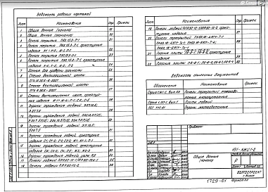 Часть КЖИ 1-1,1-2 Железобетонные изделия. КМ.1-1 Металлические изделия. КД.1-1 Деревянные изделия