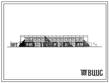 Типовой проект 211-1-296.84 Детские ясли-сад на 330 мест (в конструкциях серии 1.090.1-1). Для строительства в 1В климатическом подрайоне, 2 и 3 климатических районах.