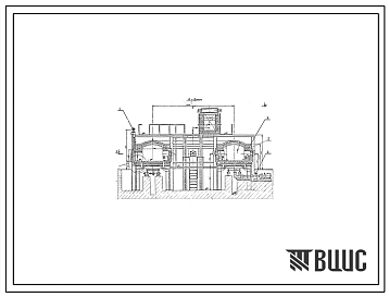 Проект 10539 Печь нагревательная кольцевая Дср=8 м; В - 2 м на газе