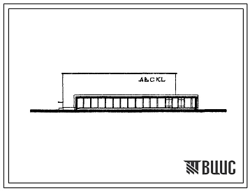 Типовой проект 264-13-23 Широкоэкранный кинотеатр на 400 мест. Для строительства во II строительно-климатической зоне.